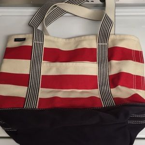 Lands End small canvas tote